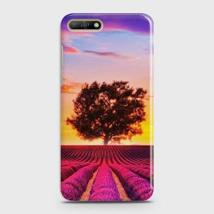 Nodigo per Huawei Y6 2018/Honor 7A Cover a Libro Pelle PU Portafoglio Magnetica con Disegni Animale Motivo Antiurto Case Flip Protettiva Silicone Bumper Belle Kawaii Custodia - Ragazza