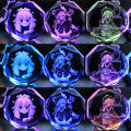 Genshin Impact Acrylic KeyChains Trinket Anime Accessories Bag Pendant KeyChains. 