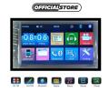 7 Inch 2 DIN Universal Car Stereo Multimedia + Remote Radio MP3 MP5 AUX-In FM USB + Mobile Charger Blue Tooth Mobile Link Touch Screen Video Player Support Rear Camera. 