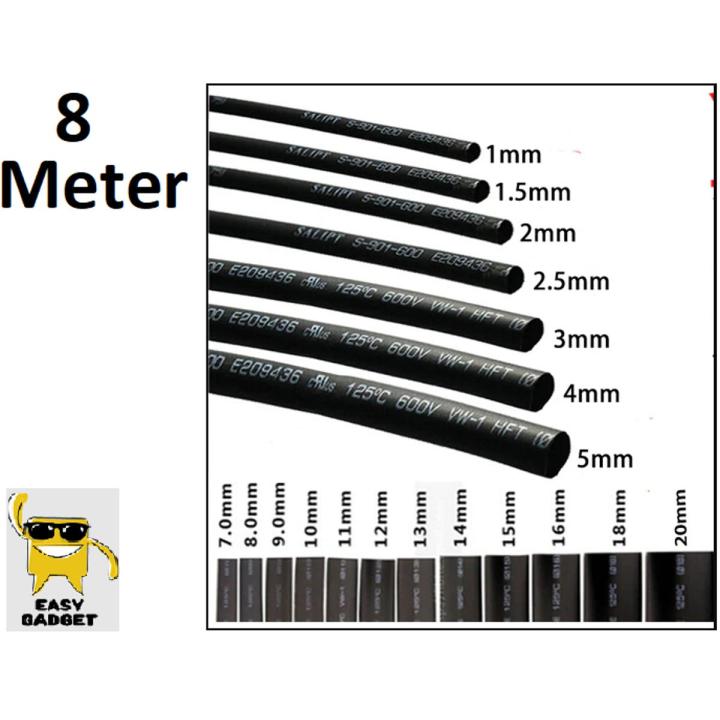 8%20Meter%20Heat%20Shrink%20Tube%20Shrinkable%20Wire%20Wrap%20Cable%20Sleeve%20Multiple%20Size%20-%201mm%20to%2020mm%20-%20Image%202