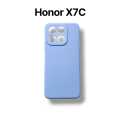 Honor X7C 4G Back Cover Soft Matte Silicone with Camera Protection Mobile Cover for Honor X7C 4G. 