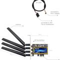 fenvi T919 PCI-E WiFi Adapter Continuity Handoff BCM94360CD WiFi Card for macOS Windows 7 8 10 11 Native Airport BT4.0 1750Mbps Dual Band 802.11ac Beamforming+ WLAN Plug and Play Cataline Mojave OS X. 