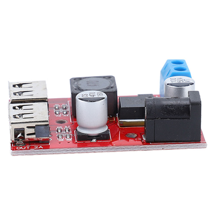 Buck Converter Module, Solar Voltage Regulator Controller Constant Current Synchronous Rectification DC6V-30V To 5V for Digital Products