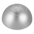 Shifter Lever Cover-1x Gear Knob Cap-Matte silver. 