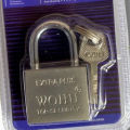 Wohu Door Lock Heavy Duty PadLock, (30mm, 40mm, 50mm, 60mm, 70mm), Steel Lock, with Computerized Key. 