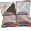 Baby Bath Towel for New Born Baby, Soft Stuff, ABC Print. 