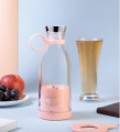 Mini Fast Portable Juicer Blender USB Rechargeable - Wireless Bottle for Traveling - New Portable Electric Bottle Juicer For Shakes and Smoothies. 