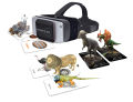 4D+ Utopia 360° Animal Zoo: Augmented Reality Cards & VR Headset. 