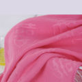 Wedding wedding return gift big red happy word towel pink towel embroidery gift bag 35.75 big towel. 