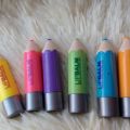 Lip Balm Crayons Funny Pencil Shaped Moisturizer Lip Stick Balm (Pack of 6). 
