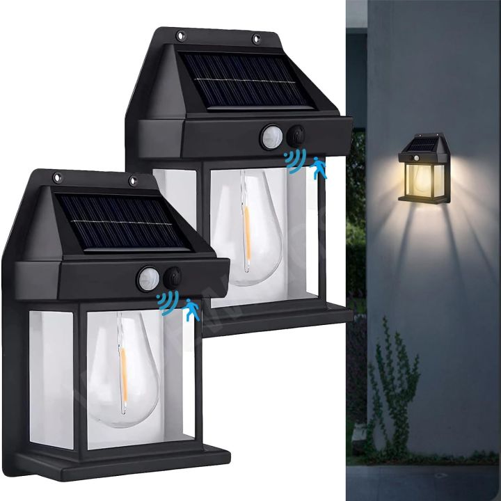 Solar%20Wall%20Lights%20Outdoor,%20Wireless%20Dusk%20to%20Dawn%20Porch%20Lights%20Fixture,%20Solar%20Wall%20Lantern%20with%203%20Modes%20&%20Motion%20Sensor,%20Waterproof%20Exterior%20Lighting%20with%20Clear%20Panel%20for%20Entryway%20-%20Image%202