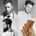 Presents Wooden Dual-Sided Fashion Mahogany Hair Comb Beard Comb Pocket Comb. 