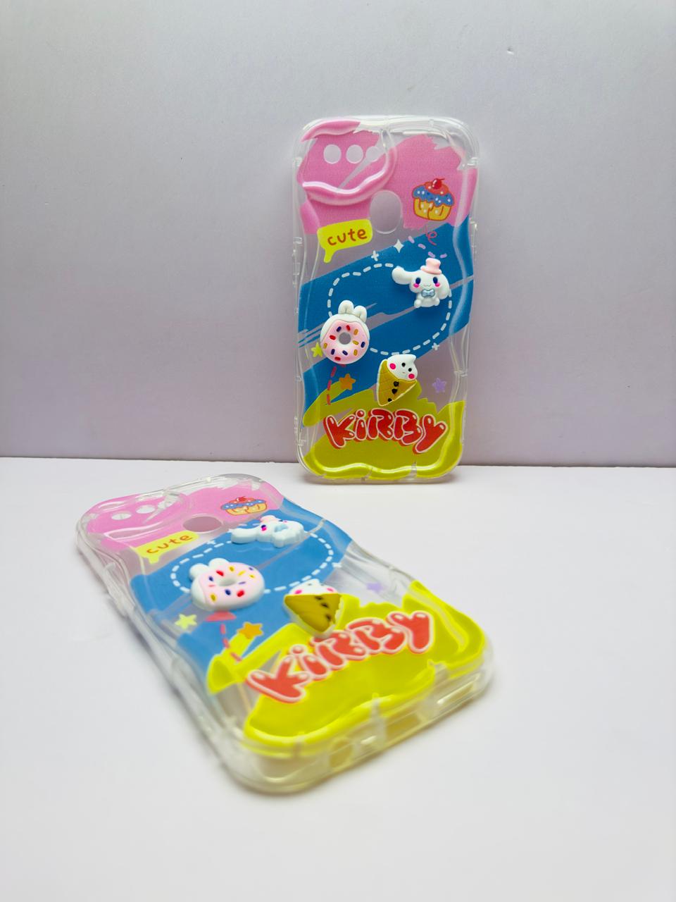 Lahore Mobile Case for OPPO A5S / A7 / A12 / A12S Back Cover Colorful Wavy Phone Cases - Luxerey Back Cover - Creative Lovely 3D Doll -Girls Back Cover 6