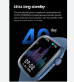 T7 Ultra Smart Watch Series 8 1.99" Bluetooth Call Smartwatch Heart Rate Sleep Monitoring IP67 Waterproof. 