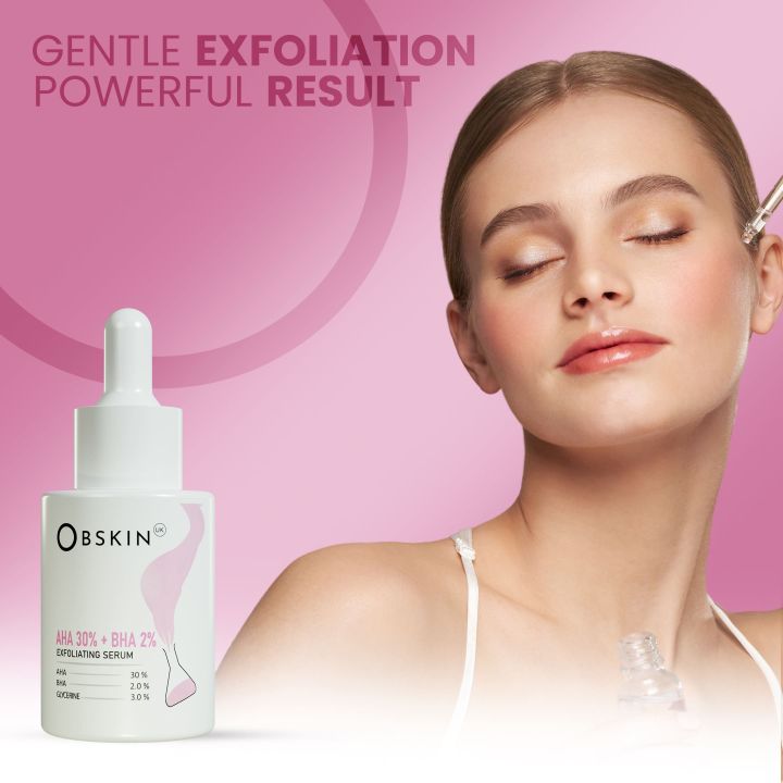 Obskin%20AHA%2030%25%20+%20BHA%202%25%20Exfoliating%20Serum%2030mlskin%20care%20productsskin%20careskin%20care%20products%20for%20girlsserum%20for%20glowing%20skinserum%20-%20Image%205