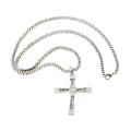 New Fast and Furious 7 Moive Cross Tourette Necklace Dominic Toretto Cross Pendant Necklace For Men. 