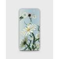 Samsung A530, A5 2017 Cover In Hybrid Soft Case Cover Tpu White Flowers - 1Cover2109. 