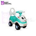 Little Star Jungle Cat Kids Push Car For Toddlers, Led Light Horn & Music Cat Cartoon Character Ride On Car 4 Wheels Buggy for Children Outdoor Indoor Ride For Baby Boy & Girl Toys. 
