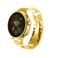 G10 24K Gold AMOLED Display Luxury Smart Watch | Stainless Steel | Heart Rate & Health Monitoring AMOLED display smartwatch, luxury smart watch, G10 Gold watch, heart rate monitor, stainless steel smart watch, sports smartwatch, health monitoring watch. 