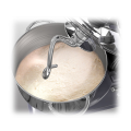 Anex Deluxe Stand Mixer | Model AG-820 | Dough making and mixing | 7.0 Liters Stainless Steel Big Bowl with Transparent Cover | Metal gear system for perfect and consistent mixing | 6 speed setting with pulse control | 2 Year Brand Warranty. 