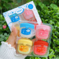 4/6/8Pc Transparent Moisture Lip Balm Fruit Plant Essence Hydrating Lip Mask Lipstick Primer Lip Care. 