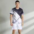 Quick Drying Badminton Uniform Set Short Sleeve 2023 New Men's and Women's Couples Children's Table Tennis Jersey Jersey. 