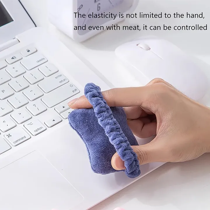 Mouse%20Wrist%20Rest%20Mouse%20Wrist%20Guard%20Mouse%20Wrist%20Support%20Cushion%20Hair%20Band%20Hand%20Pillow%20Elastic%20Band%20Plush%20Hand%20Rest%20Cute%20Anti-wear%20Tetuo%20-%20Image%203