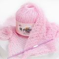 50g/PC Lace Cotton Yarn Silk Hand Knitting Crochet Thin Lace Yarn For Diy Hat Doll Shawl Thread. 