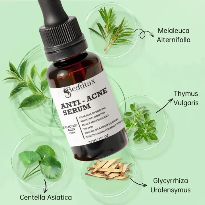 Anti Acne Serum with Salicylic Acid – Oil Control & Acne Removal ...