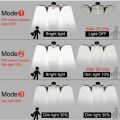 3 head Solar Lights Outdoor Motion Sensor with Remote Control [3 Modes] Outdoor Lighting Solar Powered Waterproof IP65 Wall Light for Garden with 5M Cable Beam Angle. 