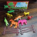 Plastic Wild Animal Toys Zoo Animals Set May Vary. 