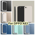 Original For OPPO A83 Silicone Full Cover Case Solid Color Phone Case Cover. 