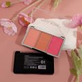 Miss Rose Professional 3 Color Long Lasting Hyper Glow Blusher Palette (New launch). 