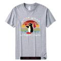 Noot Noot Pingu Retro Funny Tshirts Oversized Aesthetic Ulzzang Cute Graphic Tee Shirt for Men 100 Cotton Camisas Hombre Male. 