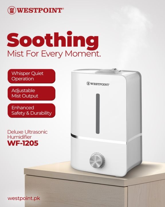 python functions – artofit Images High Quality Grahic WestPoint Deluxe Ultrasonic Air Humidifier – WF-1205 – Whisper-Quiet ...