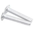 Pack of 2 - Door Handle - Drawer Cabinet Furniture Kitchen Handle - Dressing Table Knobs - Door Knobs Handle with Screws (White). 