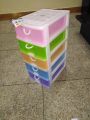 5-Drawer Plastic Cabinet. 