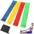 1 PCS RESISTANCE ELASTIC BAND EXERCISE YOGA BELT RUBBER FITNESS TRAINING STRETCH SPORT. 