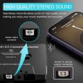Car Cassette Audio Aux Adapter, Wireless Bluetooth 5.0 Cassette Receiver, Cassette to Aux Adapter Tape Player, for Listening to Mobile Music and Car Voice, Hands-Free Calling (Black) B A70 CASSETTE. 