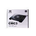 CMC3 Ultra-Slim Laptop Cooling Pad With 200mm Silent Fan Notebook Cooler. 