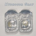 Hydrocor Gray COSMETIC COLORED CONTACT LENSES Eye Contact Lenses Forever Beauty / Disposable Lenses / Lense, Eye Lense / Color Lense / Eye Lenses For Girls Women Men. 