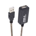 5M USB 2.0 Male To Female Built-In IC Dual Shielding USB Extension Cable. 