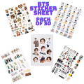 Custom Bts Sticker Sheet | Pack of 30 Uncut. 