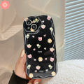 For Oppo A58 A78 A18 A98 A15 A9 A38 A16 A53 A5s A76 A55 A5 A7 A54 A96 A12 A3s A95 A31 A74 A1k A77s Reno 4F 8T A52 A57 A17k A16K Cartoon Doodle Cute Animal Bow Tag Case Dreamy Butterfly Flowers Letter 3D Wavy Curved Edge Soft Cover. 