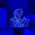 Acrylic Led Night Light Lamp Genshin Impact Venti 3d Light Game. 
