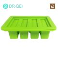 Durable Butter Mold Food-grade Silicone Butter Mold with Airtight Lid Homemade Butter Making Mould for Refrigerator Storage Kitchen Supplies. 