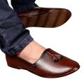 Pumpy Shoes For Men - Brown Color. 