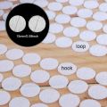 500 Pairs Self Adhesive Velcro Dots Felt Stickers/Sticky Back Fastening Fastening Waterproof Dots Tape. 