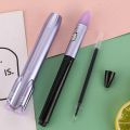 1pc Creative Luminous Rocket Missile Shaped Neutral Pen With Lamp Signature Pen For Student Writing Stationery. 