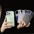 【Hot new models】Bling Glitter Laser Love Heart Clear Phone Case For iPhone 16 Pro Max Diamond Camera Lens Cover 15 Pro 14 Plus Girly Fancy Case. 